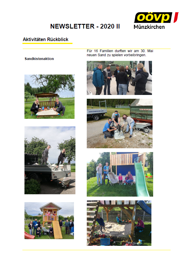 ÖVP_Münzkirchen_Newsletter_2020_II